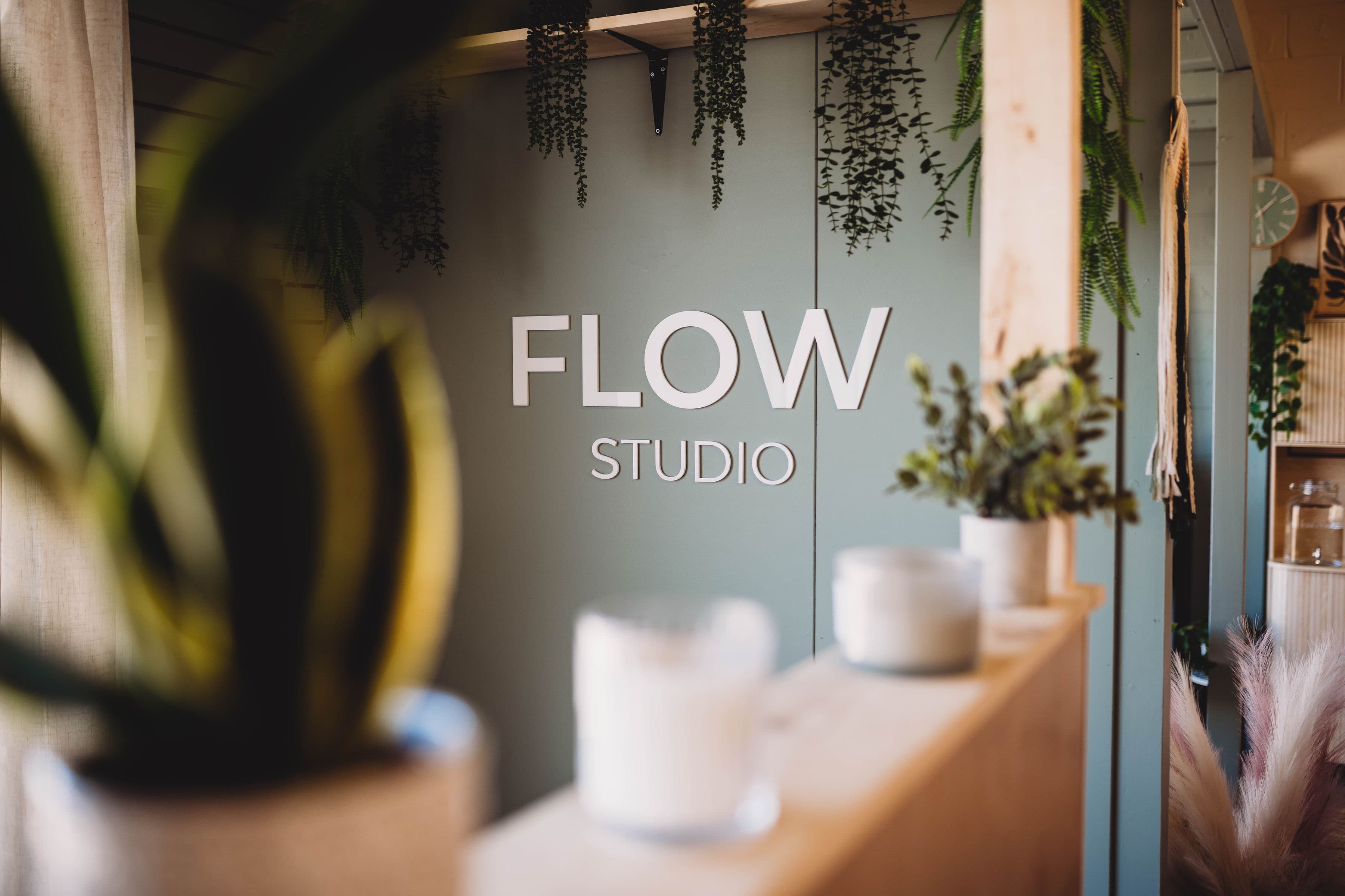 Flow Studio reception