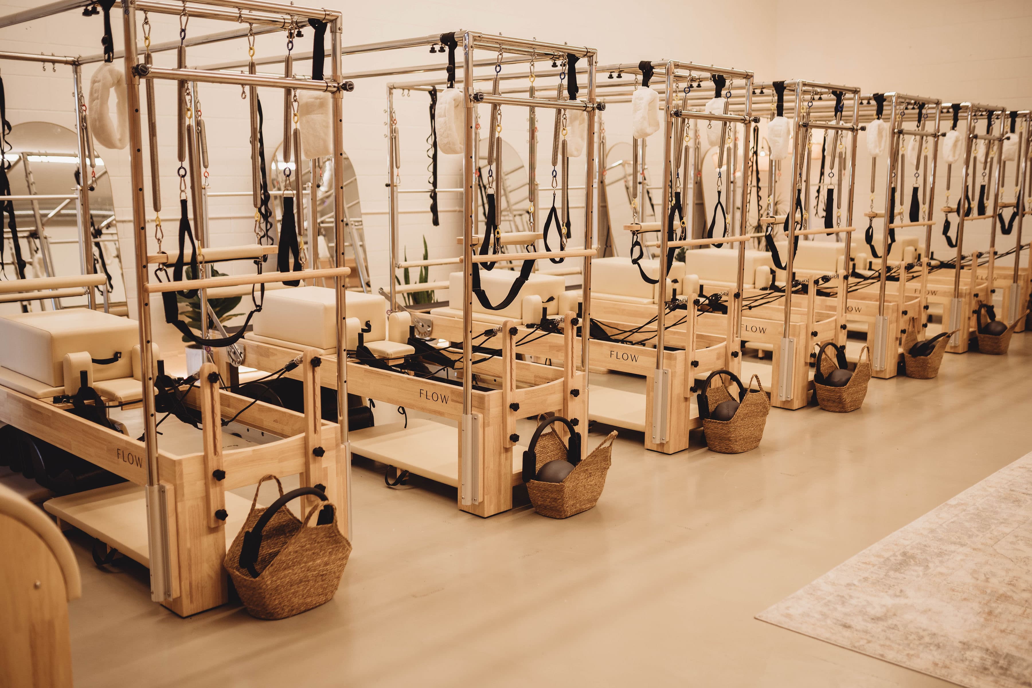Flow Studio reformer room